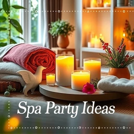 Home Spa Party Ideas featured image