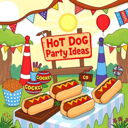 Hot Dog Party Ideas featured image