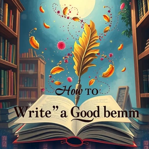 How To Write A Good Poem featured image