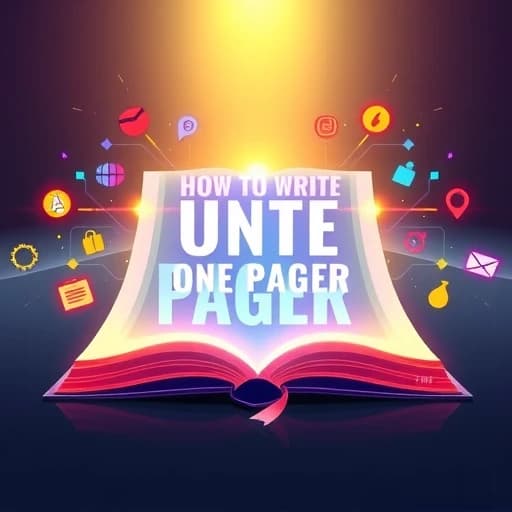 How To Write A One Pager featured image