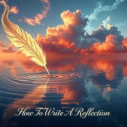 How To Write A Reflection featured image