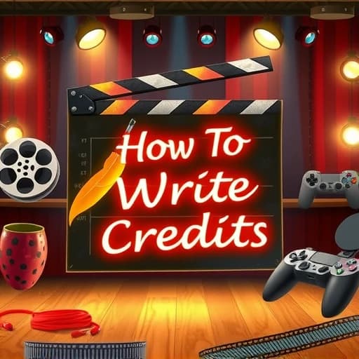 How To Write Credits featured image