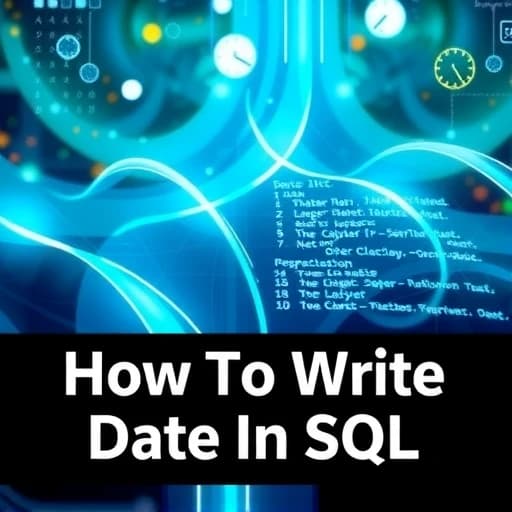 How to Write Date in SQL featured image