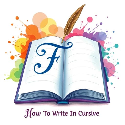 How To Write F In Cursive featured image