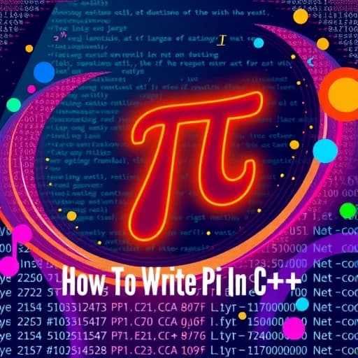  How to Write Pi in C++ featured image