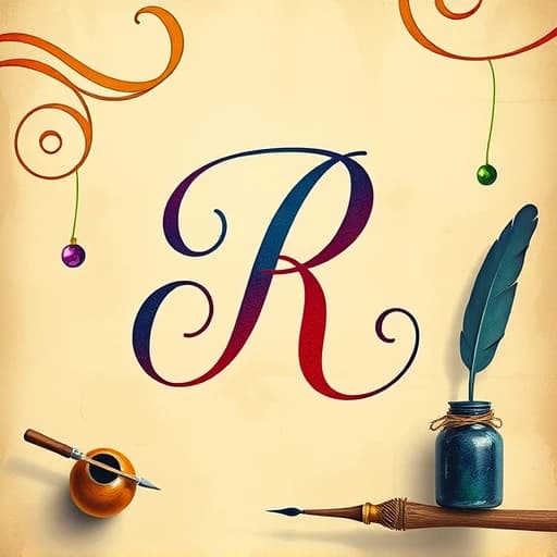 How To Write R In Cursive featured image