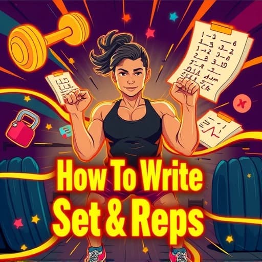  How to Write Sets and Reps featured image