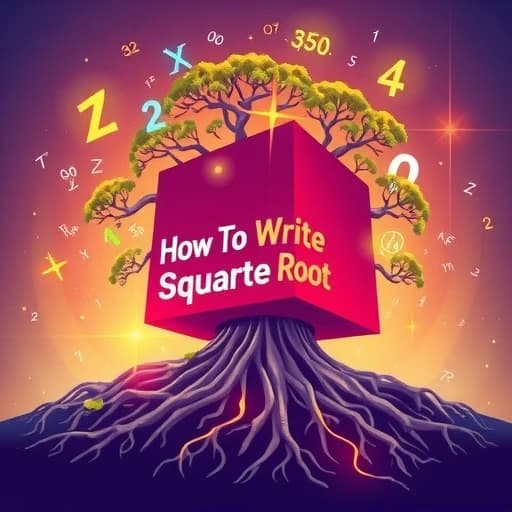 How To Write Square Root featured image