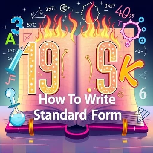 How To Write Standard Form featured image