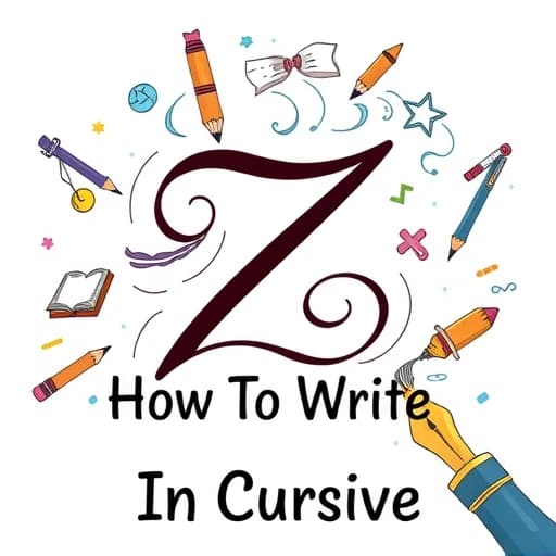How To Write Z In Cursive featured image