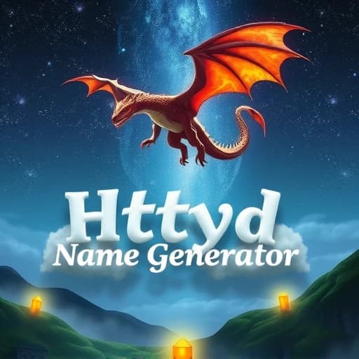 Httyd Name Generator featured image