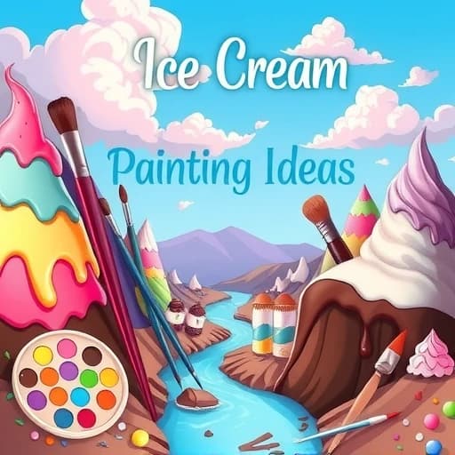 Ice Cream Painting Ideas featured image