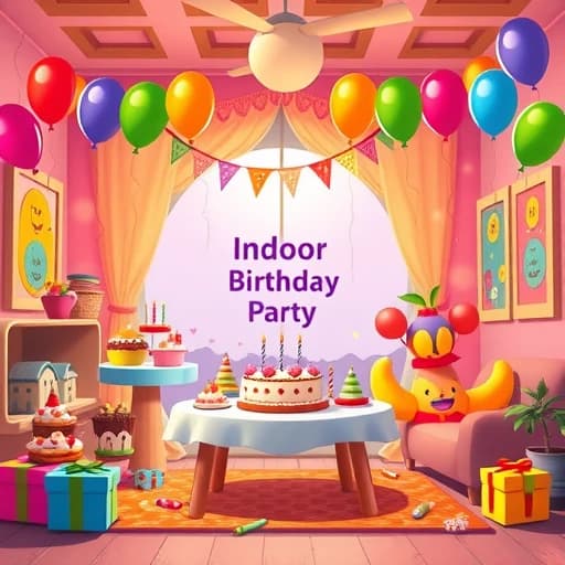 Indoor Birthday Party Ideas featured image