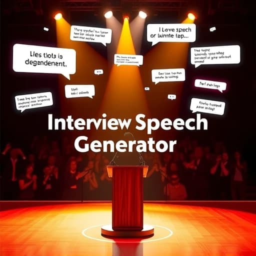Interview Speech Generator featured image