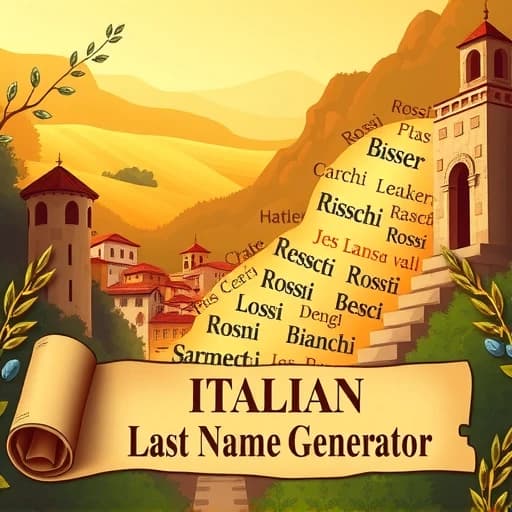 Italian Last Name Generator featured image