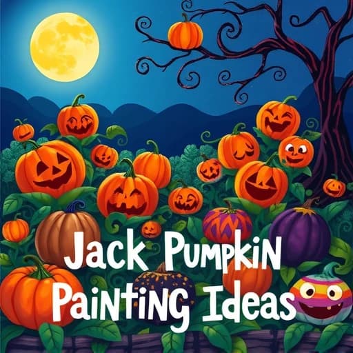 Jack Pumpkin Painting Ideas featured image