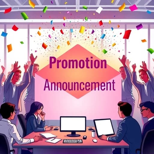 Job Promotion Email Template featured image