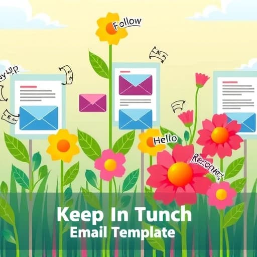 Keep In Touch Email Template featured image