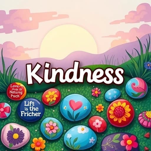 Kindness Rock Painting Ideas featured image