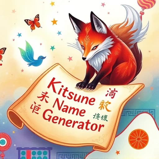 Kitsune Name Generator featured image