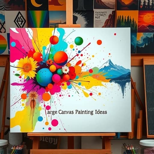 Large Canvas Painting Ideas featured image