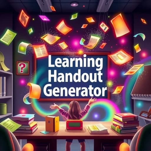 Learning Handout Generator featured image