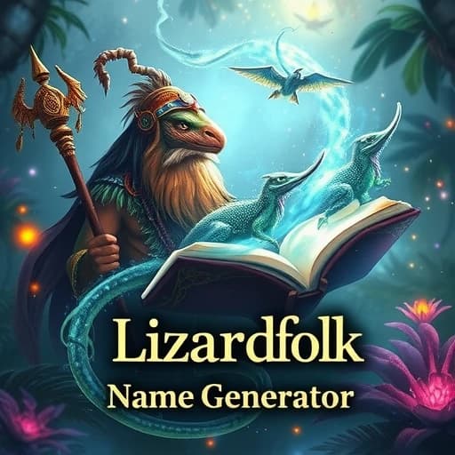 Lizardfolk Name Generator featured image