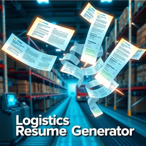  Logistics Resume Generator featured image
