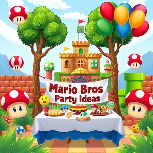 Mario Bros Party Ideas featured image