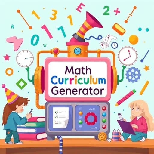  Math Curriculum Generator featured image