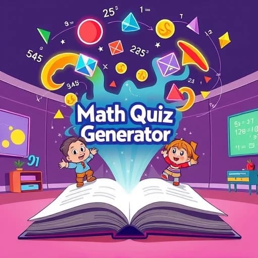Math Quiz Generator featured image