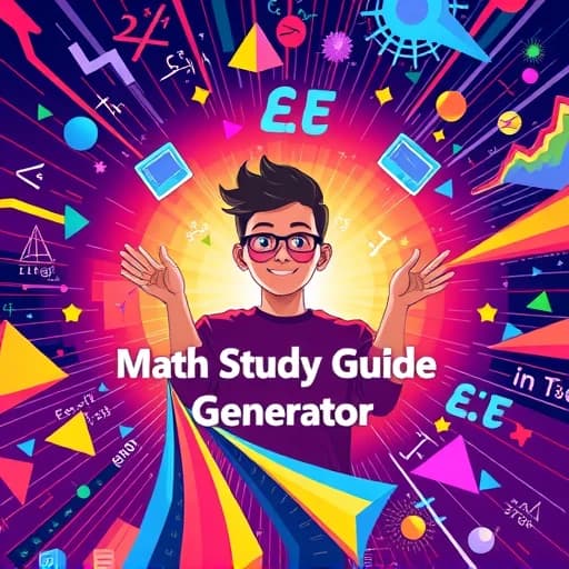 Math Study Guide Generator featured image