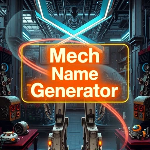 Mech Name Generator featured image