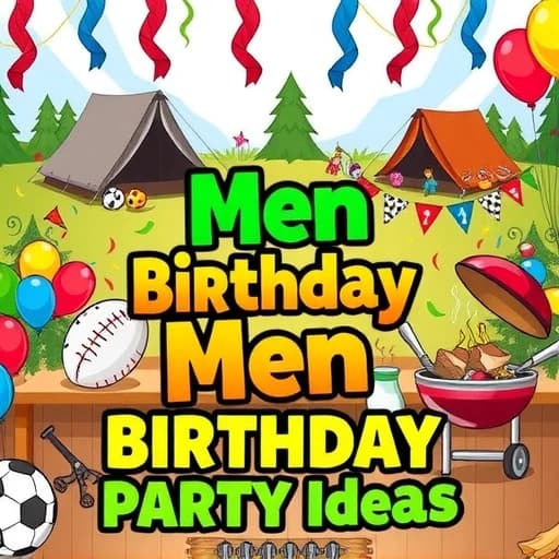Men Birthday Party Ideas featured image