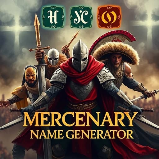 Mercenary Name Generator featured image