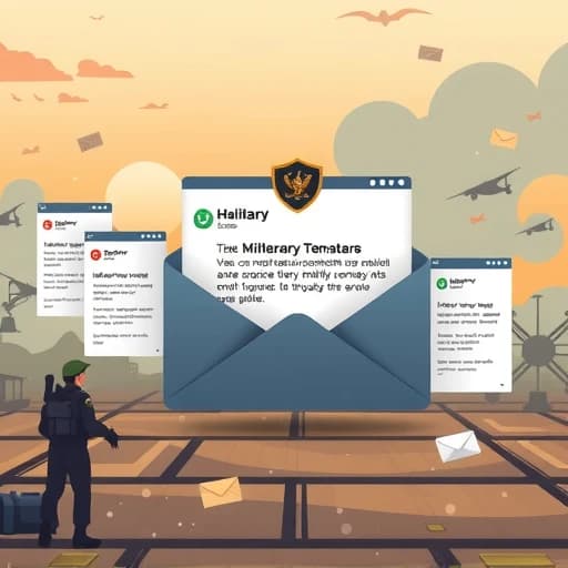 Military Email Template featured image