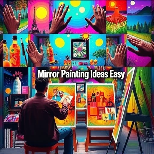Mirror Painting Ideas Easy featured image