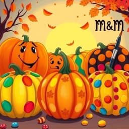  M&M Pumpkin Painting Ideas icon
