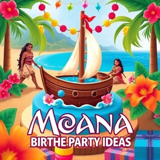 Moana Birthday Party Ideas featured image
