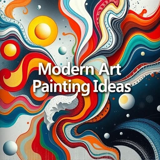Modern Art Painting Ideas featured image