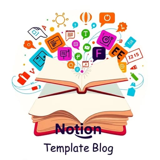 Notion Template Blog featured image