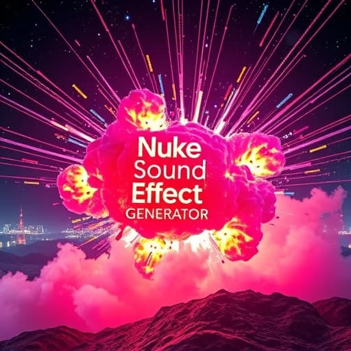 Nuke Sound Effect Generator featured image