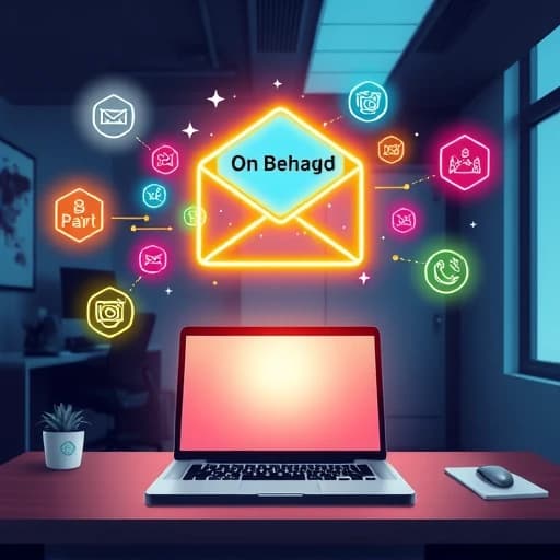 On Behalf Of Email Template featured image