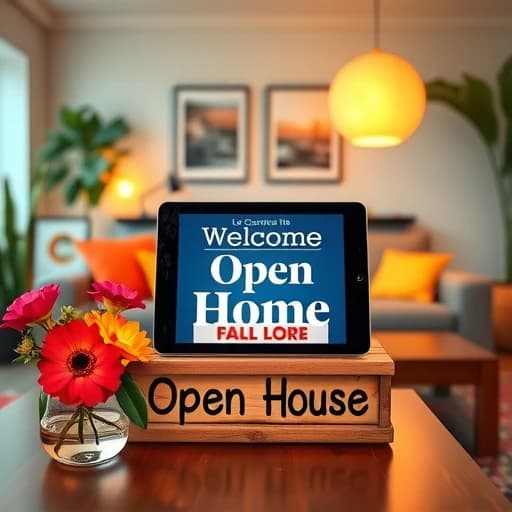 Open House Email Template featured image