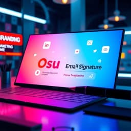  Osu Email Signature Template icon