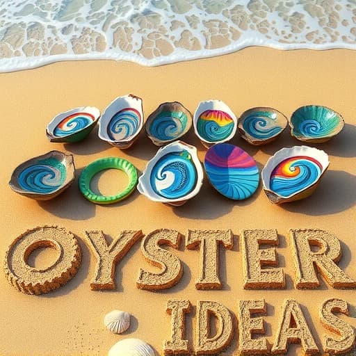 Oyster Shell Painting Ideas featured image