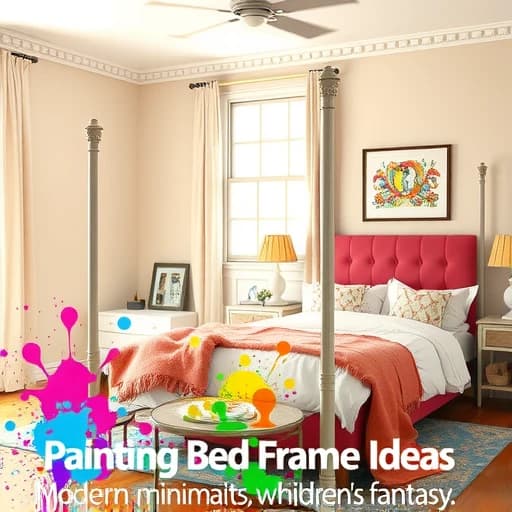  Painting Bed Frame Ideas featured image