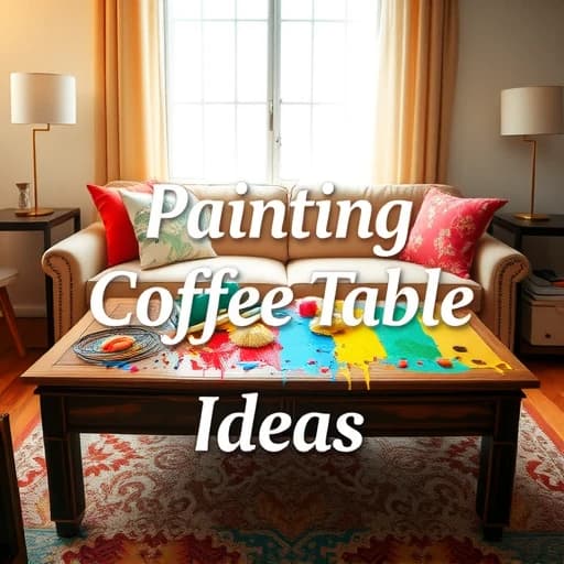  Painting Coffee Table Ideas featured image