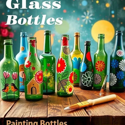  Painting Glass Bottles Ideas featured image