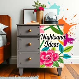  Painting Nightstand Ideas icon
